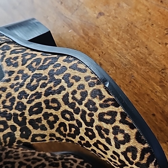 Cole Haan Gia Printed Haircalf Ankle Bootie Size 6.5 - Picture 17 of 17